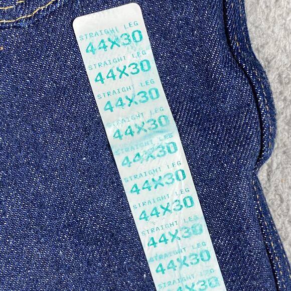 Rustler Straight Leg Denim Jeans Men's 44x30 Workwear Heavyweight New NWT - Picture 4 of 11